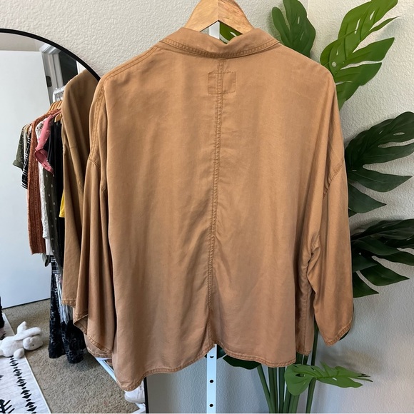 ✨ Old Navy Camel Brown Draped Kimono Cardigan XL | Lightweight Layering Piece - Picture 5 of 5